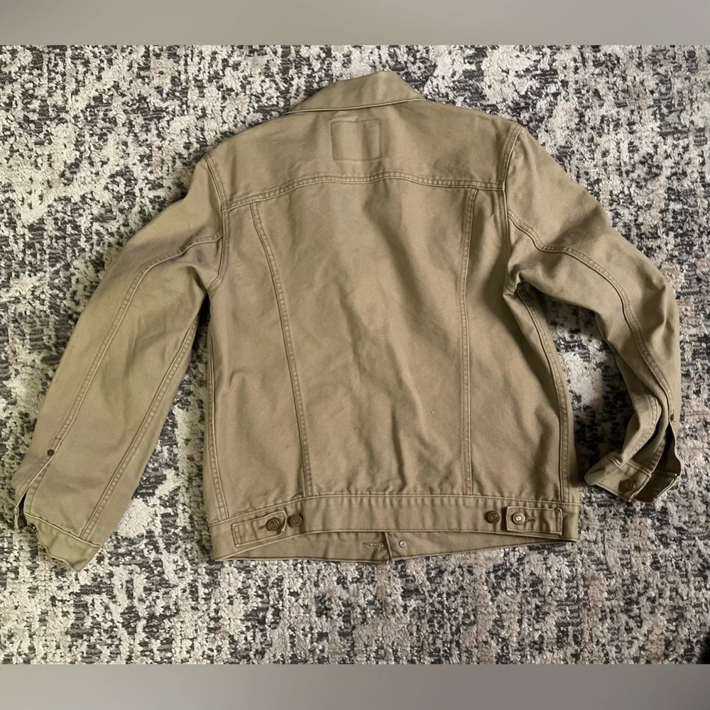 Levi's Men's Beige Denim Jacket - Picture 4 of 4